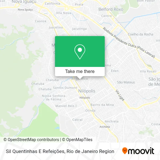 Sil Quentinhas E Refeições map