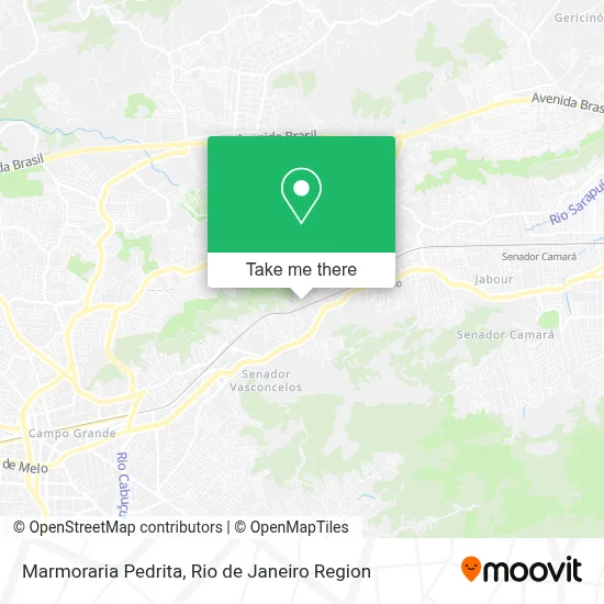 Marmoraria Pedrita map