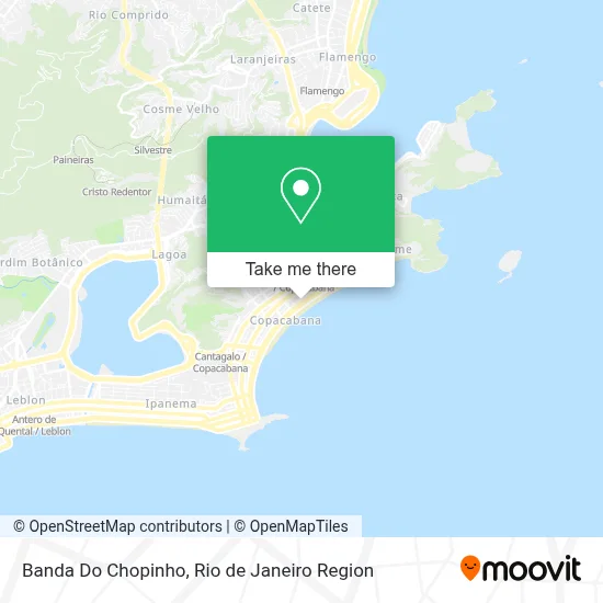 Banda Do Chopinho map