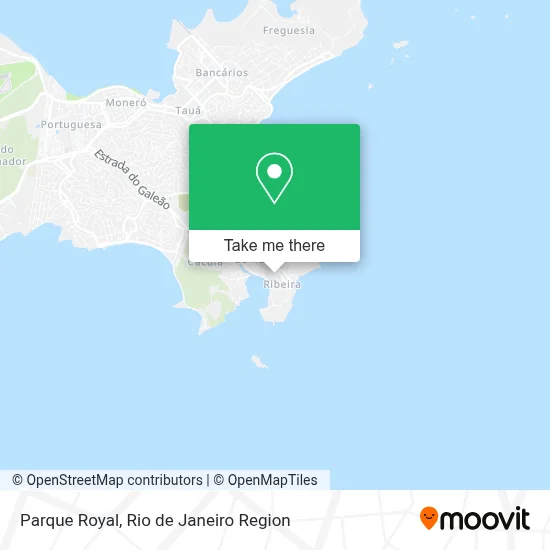 Parque Royal map