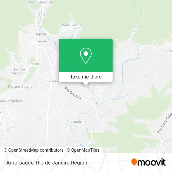 Amorsaúde map