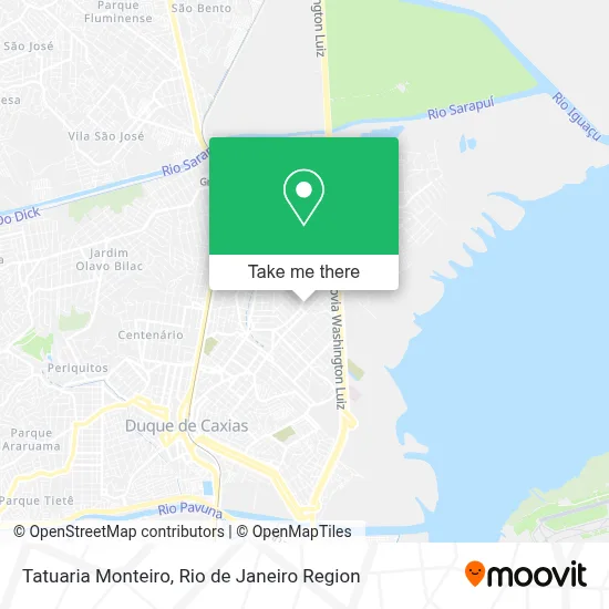 Tatuaria Monteiro map