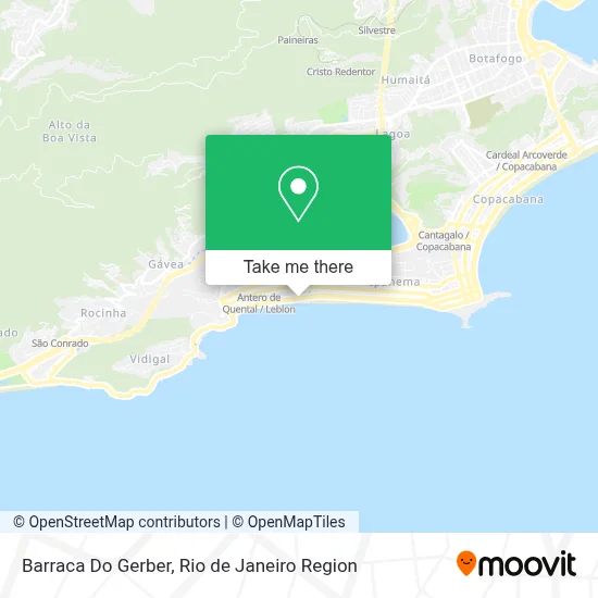 Barraca Do Gerber map