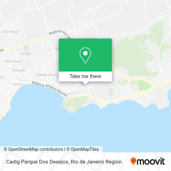 Cadig Parque Dos Desejos map