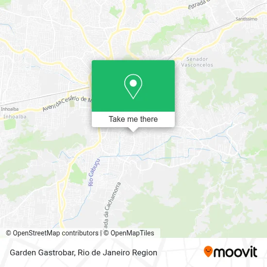 Garden Gastrobar map