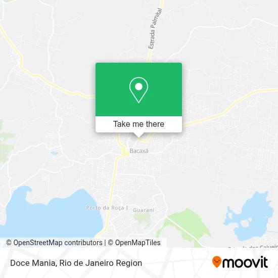 Doce Mania map