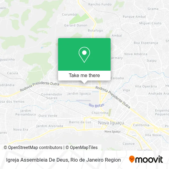 Igreja Assembleia De Deus map