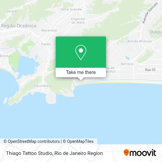 Thiago Tattoo Studio map