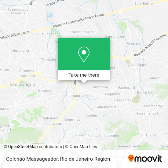 Colchão Massageador map