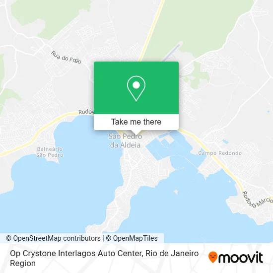 Op Crystone Interlagos Auto Center map