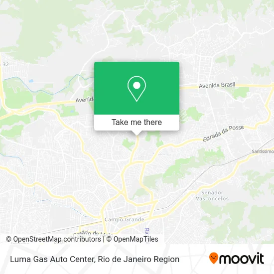 Luma Gas Auto Center map