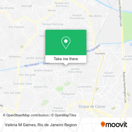 Valéria M Games map