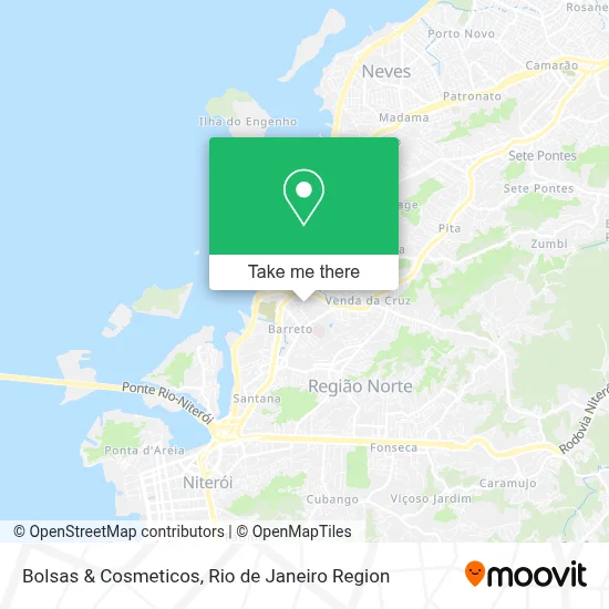 Bolsas & Cosmeticos map