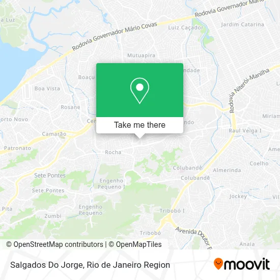 Salgados Do Jorge map