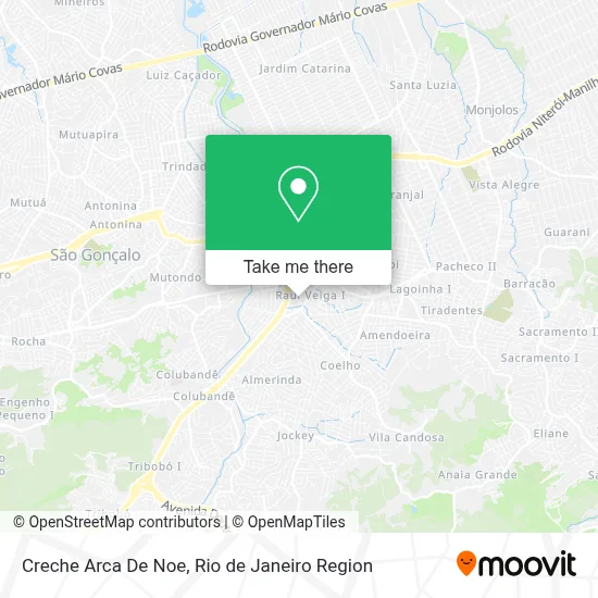 Creche Arca De Noe map