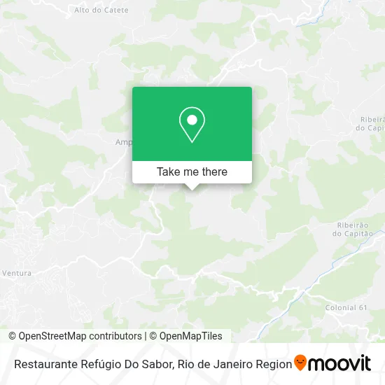 Restaurante Refúgio Do Sabor map