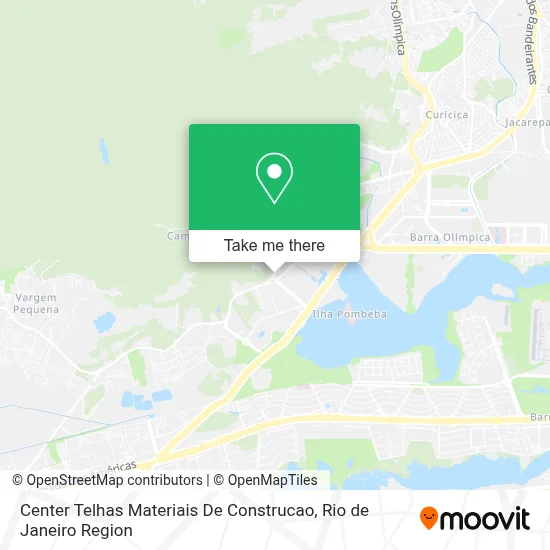 Center Telhas Materiais De Construcao map
