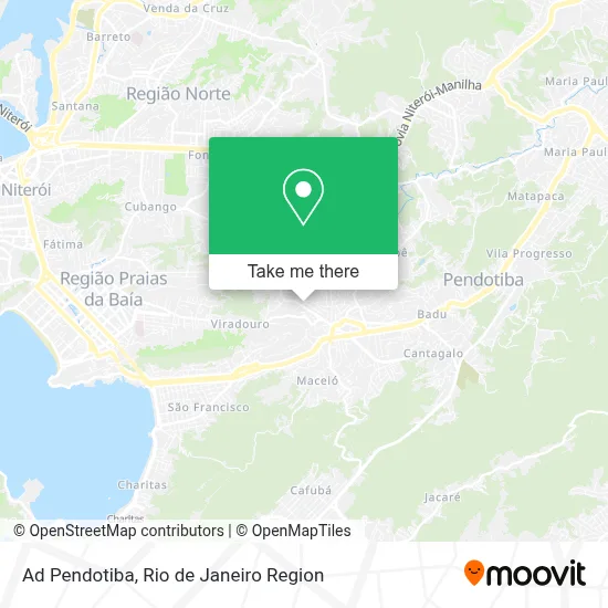 Ad Pendotiba map