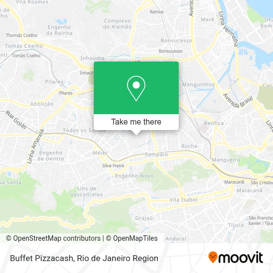 Buffet Pizzacash map