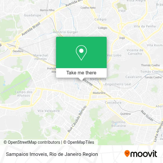 Sampaios Imoveis map