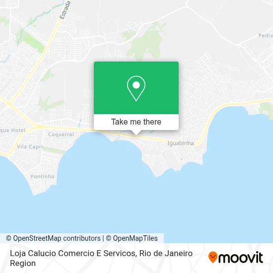 Loja Calucio Comercio E Servicos map
