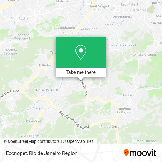 Econopet map