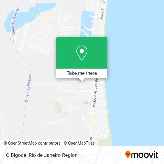 O Bigode map