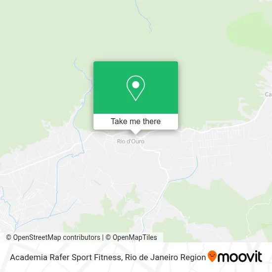 Academia Rafer Sport Fitness map