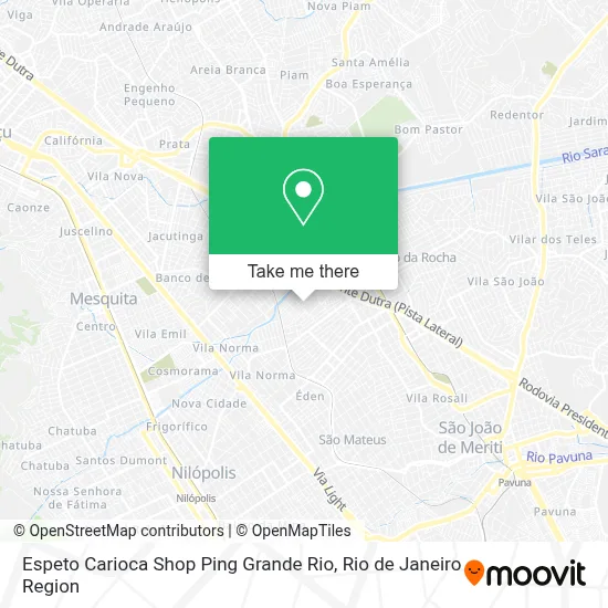 Espeto Carioca Shop Ping Grande Rio map