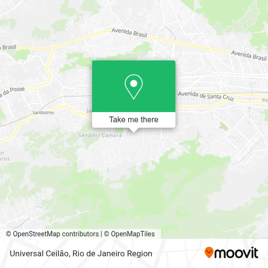 Universal Ceilão map