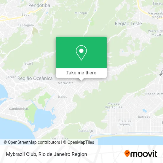 Mybrazil Club map
