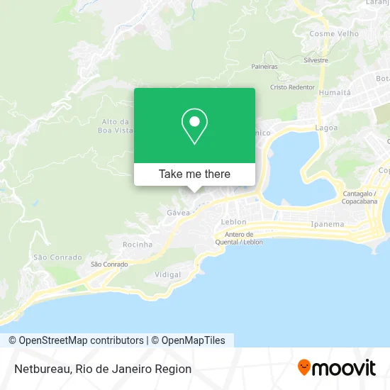 Netbureau map