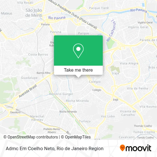 Admc Em Coelho Neto map