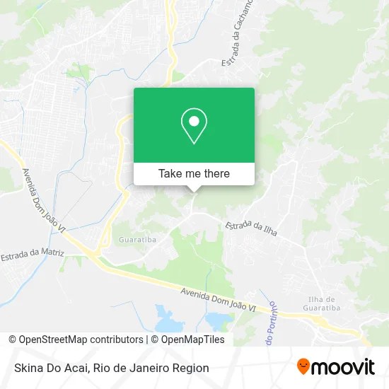 Skina Do Acai map