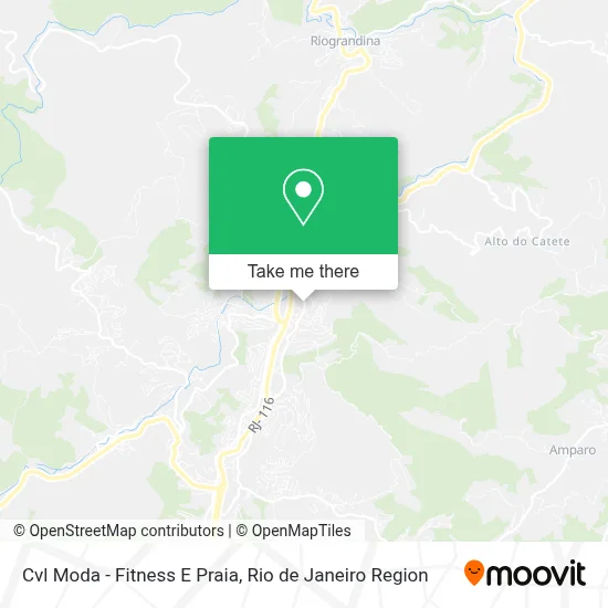 Cvl Moda - Fitness E Praia map