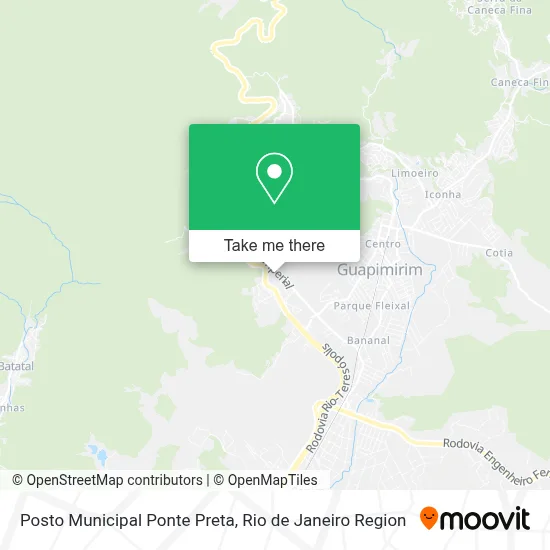 Posto Municipal Ponte Preta map