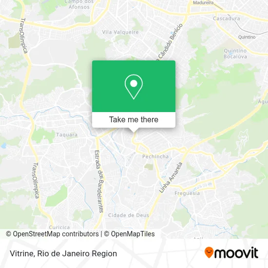 Vitrine map