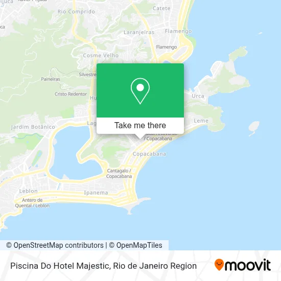Piscina Do Hotel Majestic map