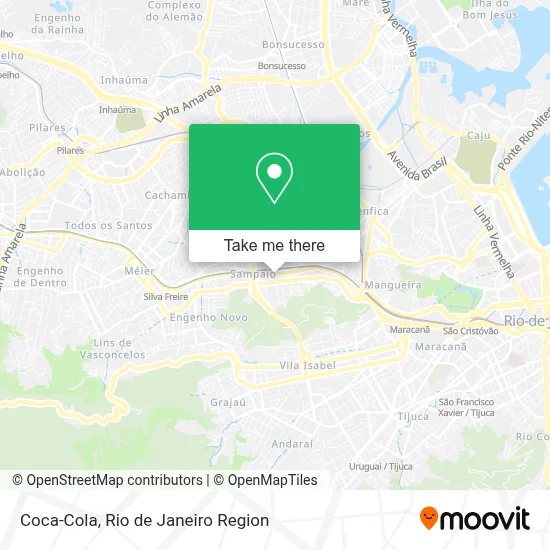 Coca-Cola map