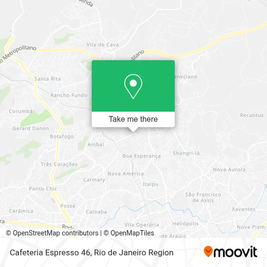 Cafeteria Espresso 46 map