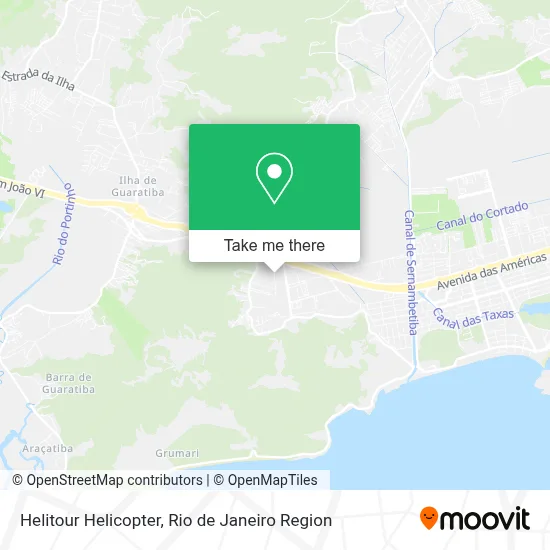 Helitour Helicopter map