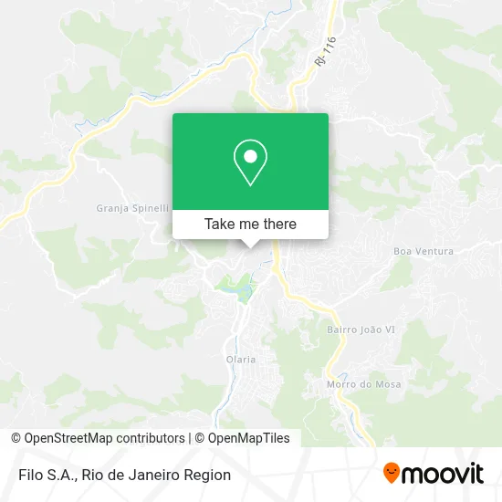 Filo S.A. map