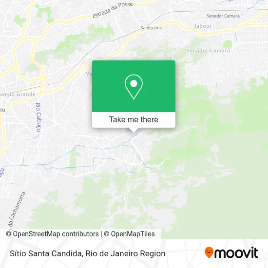Sítio Santa Candida map