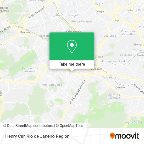 Henry Car map
