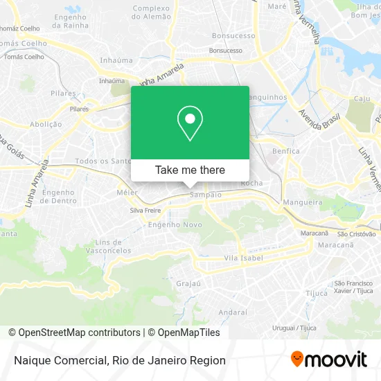 Naique Comercial map