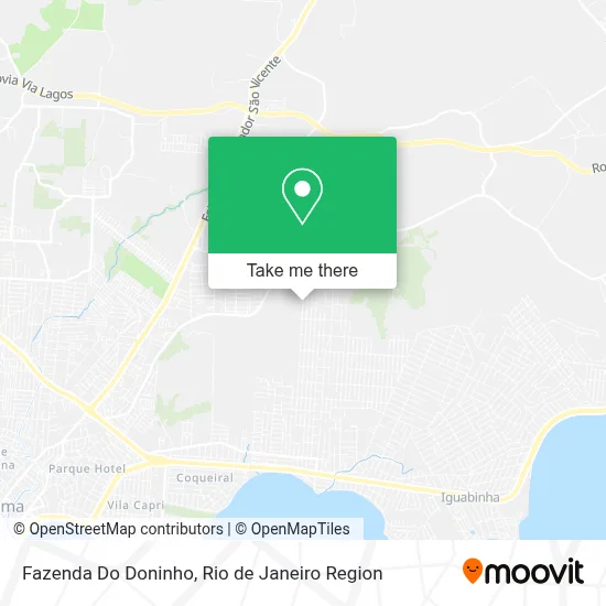 Fazenda Do Doninho map