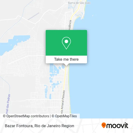 Bazar Fontoura map