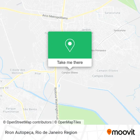 Rron Autopeça map