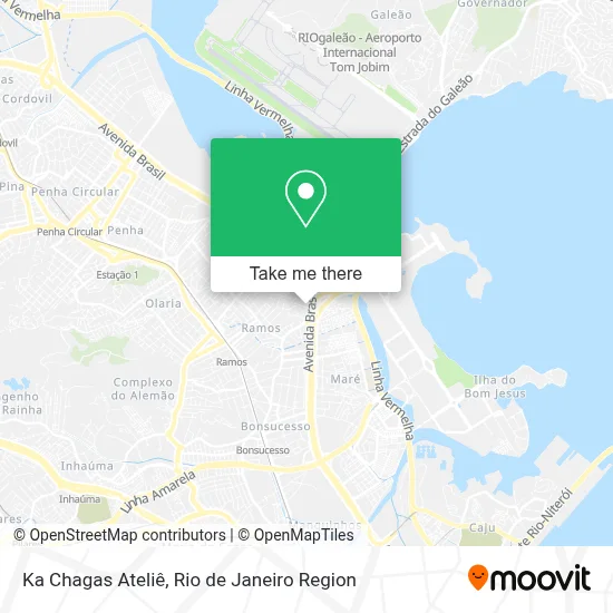 Ka Chagas Ateliê map
