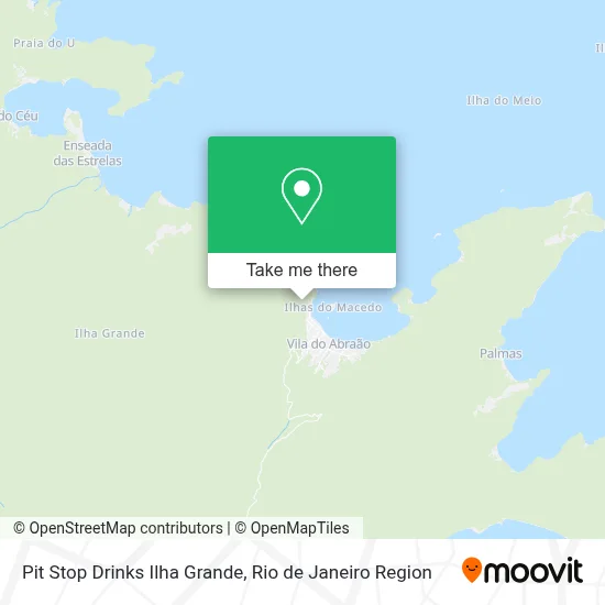 Pit Stop Drinks Ilha Grande map